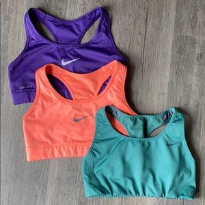 Nike Dri-Fit Sports Bras (Set of 3)